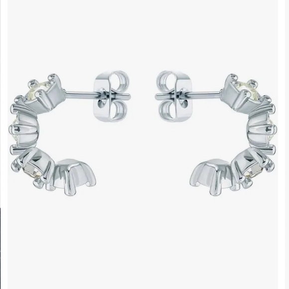 Ted Baker Cresita Crystal Nano Hoop Earrings - Picture 3 of 5